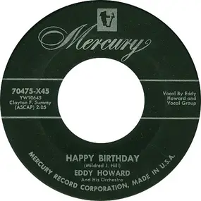 Eddy Howard and his Orchestra - Happy Birthday / Anniversary Waltz