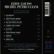 CD - Eddy Louiss & Michel Petrucciani - Conférence De Presse