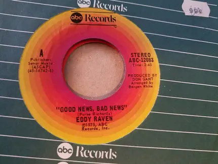 Eddy Raven - Good News , Bad News / Sam