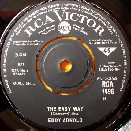Eddy Arnold - Make The World Go Away