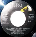 7'' - Eddy Arnold - That's What I Get For Loving You / Undivided Love
