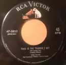 7'' - Eddy Arnold - This Is The Thanks I Get (For Loving You)