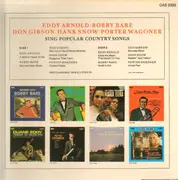LP - Eddy Arnold, Bobby Bare, Don Gibson,.. - Sing Popular Country Songs