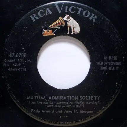 Eddy Arnold And Jaye P. Morgan - Mutual Admiration Society