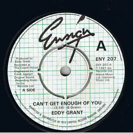 Eddy Grant - Can't Get Enough