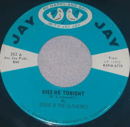 Eddie & The Slovenes - Kiss Me Tonight