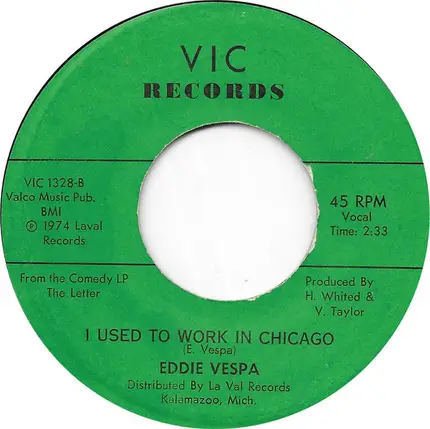 Eddie Vespa - Letter To My Ex Wife