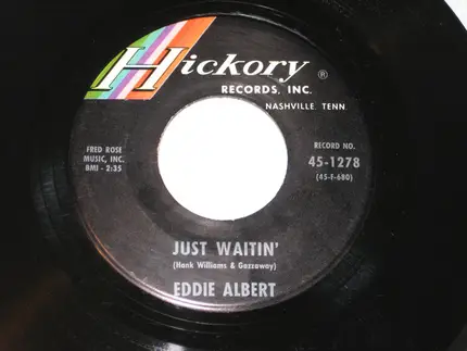 Eddie Albert - Fall Away / Just Waitin'
