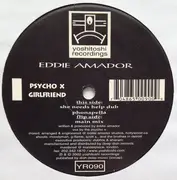 2 x 12inch Vinyl Single - Eddie Amador - Psycho X Girlfriend - Green Sleeve