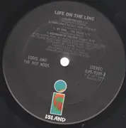 LP - Eddie And The Hot Rods - Life On The Line - US ISLAND
