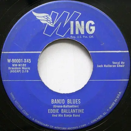 Eddie Ballantine And His Banjo Band - Banjo Blues