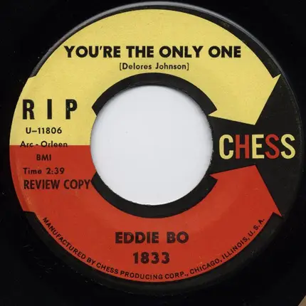 Eddie Bo - You're The Only One / You're With Me