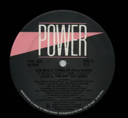 Eddie C. & The Soul Band, Eddy & The Soulband - The World Turns On / Soul Cha Cha