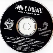 CD - Eddie C. Campbell - That's When I Know