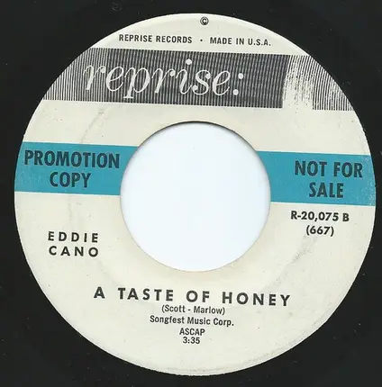 Eddie Cano - Panchita / A Taste Of Honey