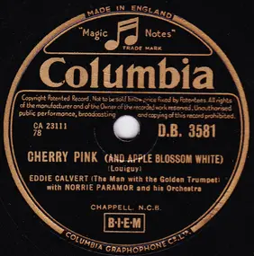 Eddie Calvert - Cherry Pink (And Apple Blossom White) / Roses Of Picardy