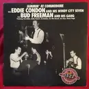 LP - Eddie Condon And His Windy City Seven , Bud Freeman And His Gang - Jammin' At Commodore - Mono