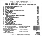 CD - Eddie Condon And His Band Featuring Johnny WIndhurst With Cutty Cutshall , Edmond Hall And Gene Sch - Eddie Condon's Band From Eddie Condon's 47 W. 3rd St.