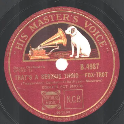 Eddie Condon And His Hot Shots - I'm Gonna Stomp Mr. Henry Lee / That's A Serious Thing