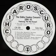 LP - Eddie Condon Featuring Pee Wee Russell - The Eddie Condon Concerts, Town Hall 1944-45 - MONO
