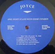 LP - Eddie Condon - One Night Stand With Eddie Condon
