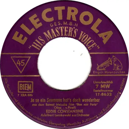 Eddie Constantine - Der Vagabund Und Das Kind