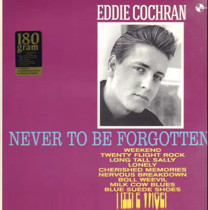 Eddie Cochran - Never To Be Forgotten