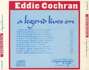 CD - Eddie Cochran - A Legend Lives On