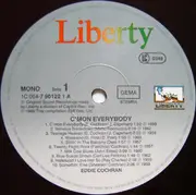 LP - Eddie Cochran - C'mon Everybody - 20 Rock 'n' Roll Classics
