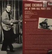 LP - Eddie Cochran - Live At Town Hall Party 1959 - Still Sealed, Coloured Vinyl, Mono. LTD ED