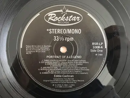 Eddie Cochran - Portrait Of A Legend