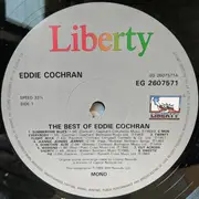 LP - Eddie Cochran - The Best Of - Mono