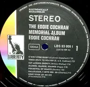 LP - Eddie Cochran - The Eddie Cochran Memorial Album