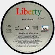 LP - Eddie Cochran - 20 Rock 'N' Roll Hits