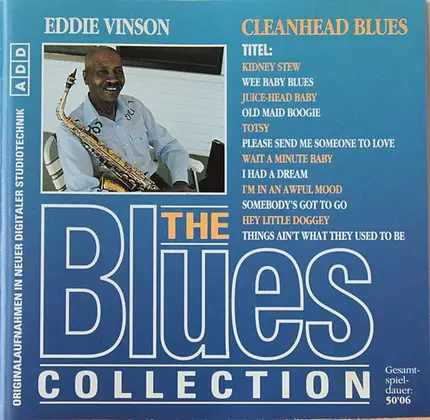 Eddie "Cleanhead" Vinson - Cleanhead Blues