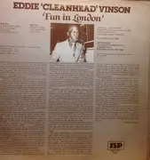 LP - Eddie 'Cleanhead' Vinson - Fun In London