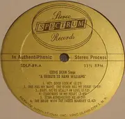 LP - Eddie Dean - Eddie Dean Sings A Tribute To Hank Williams