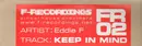 12'' - Eddie F - Keep In Mind