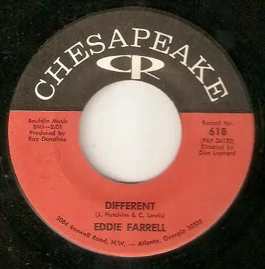 Eddie Farrell - Roll Away Heartaches / Different
