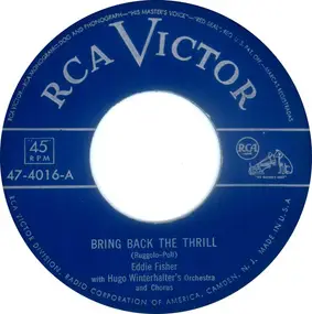 Eddie Fisher - Bring Back The Thrill