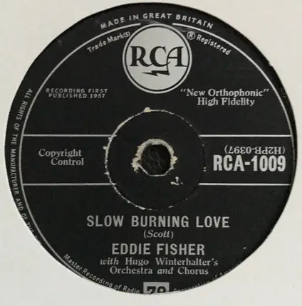 Eddie Fisher With Hugo Winterhalter's Orchestra And Chorus - A Second Chance