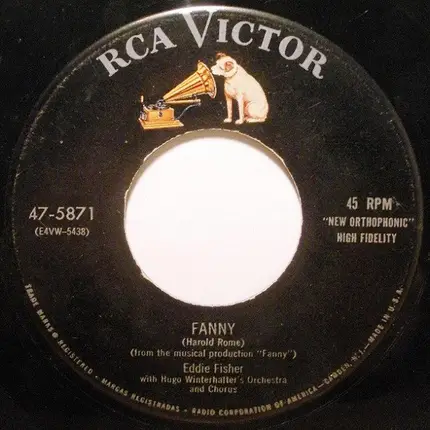 Eddie Fisher - Count Your Blessings / Fanny