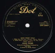 7inch Vinyl Single - Eddie Fisher - Eddie Fisher Today - EP