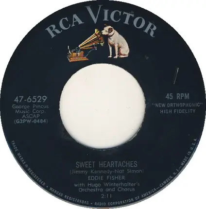Eddie Fisher - On The Street Where You Live / Sweet Heartaches