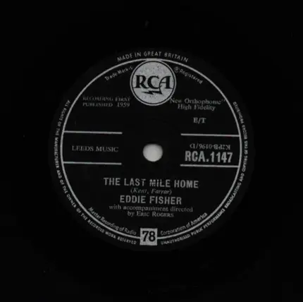 Eddie Fisher - The Last Mile Home