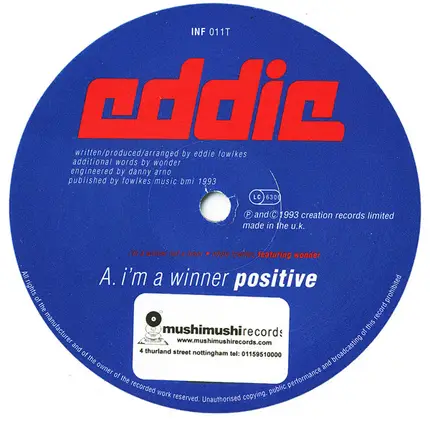 Eddie Fowlkes - I'm A Winner Not A Loser