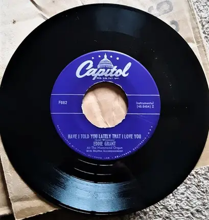 Eddie Grant - The Yodel Blues / Have I Told You Lately That I Love You