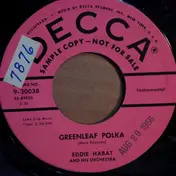 Eddie Habat And His Orchestra - Greenleaf Polka / Slovenian Home