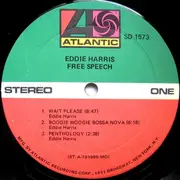 LP - Eddie Harris - Free Speech
