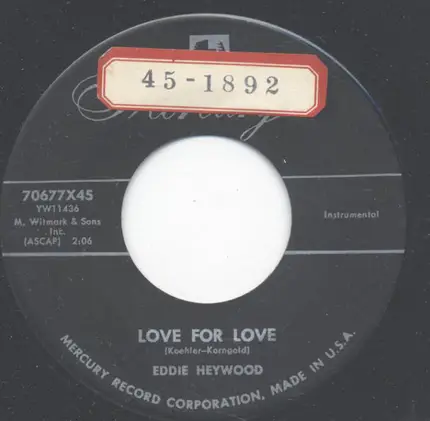 Eddie Heywood - Sunny Sunday